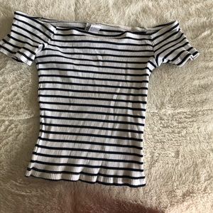 Striped crop top from H&M